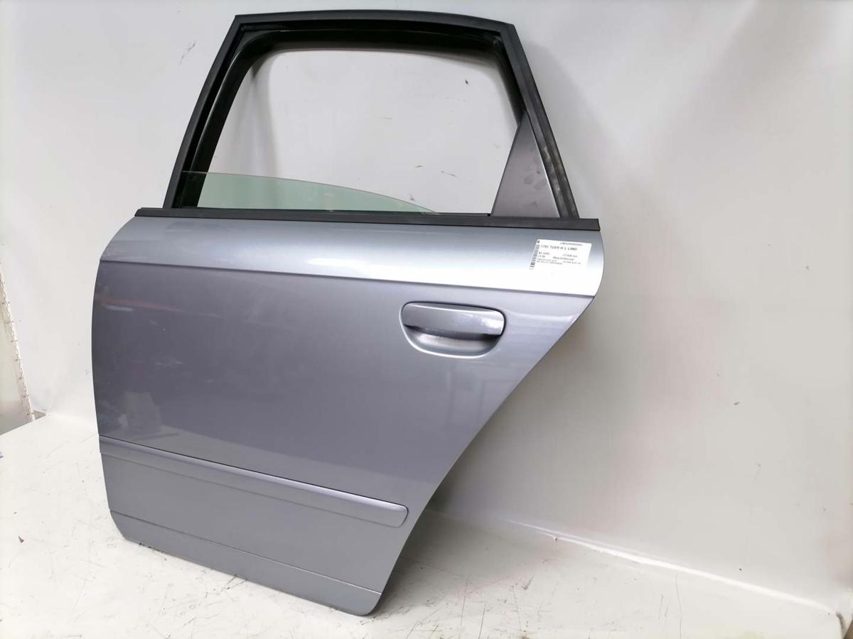 Audi A4 8E B7 original Tür hinten links LY7H Akoyasilbermet. Limousine Bj.2005